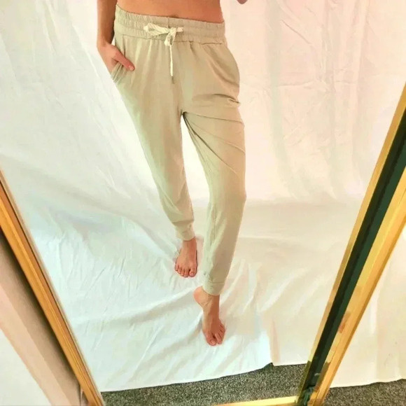RECREATION by Thread and Supply soft joggers lounge athleisure tan beige nude - Picture 1 of 8